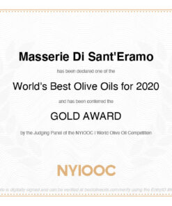 Alternative view of 3 Liter Kanister Natives Olivenöl extra «Fruttato Intenso» / «Fruchtig Intensiv» Masserie di Sant’Eramo