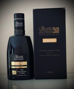 Monocultivar Coratina - Reinsortiges Olivenöl extra vergine, 100% Coratina-Oliven - Limited Edition - Mit Geschenkskarton