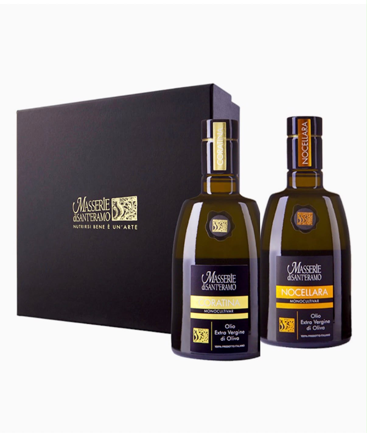 Monocultivar Gift Box – Limited Edition - Reinsortige Olivenöle Nocellara & Coratina – Bild 2