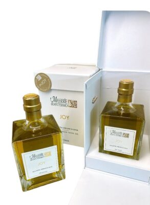 Joy Monocultivar Ogliarola Reinsortiges Olivenöl extra vergine Luxury Gourmet Limited Edition
